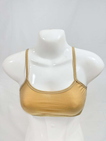 Blendivo Classic Soft Jersey Bralette (Beige)