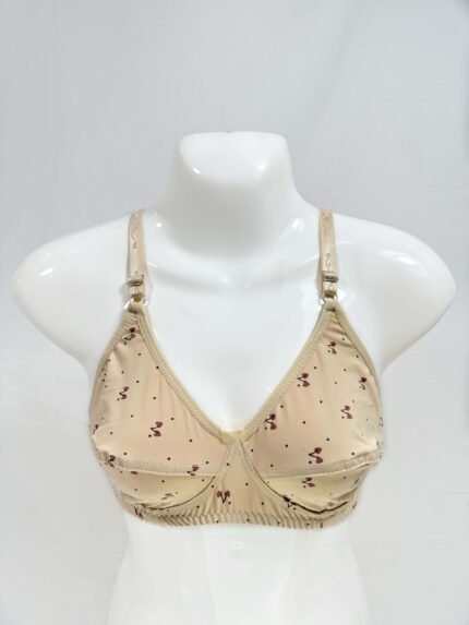 Printed Lycra Comfort Bra