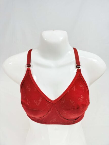 Soft Cotton Floral Comfort Bra