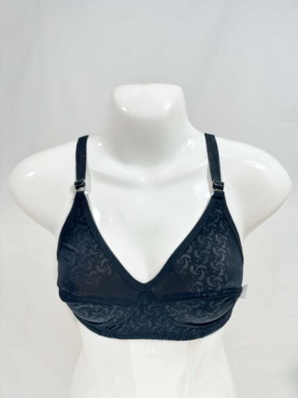 Lycra Swirl Patterned Bra