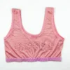 Blendivo Embellished "LOVE" Bralette (Pink) - Image 2