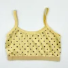 Blendivo Polka Dot Lycra Jersey Bralette (Beige) - Image 2