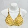 Blendivo Embroidered Cotton Bra