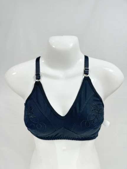 Blendivo Embroided Summer Bra (Black)