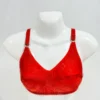 Blendivo Red Floral Lycra Bra