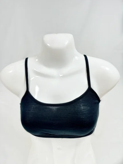 Blendivo Classic Soft Jersey Bralette (Black)