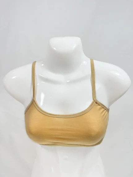 Blendivo Classic Soft Jersey Bralette (Beige)